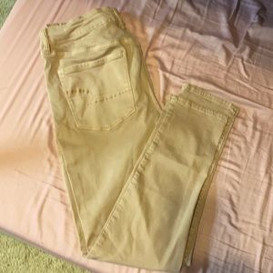 American Eagle skinny jeans pale pink sz 14